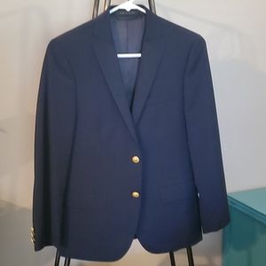 Boys 14 Navy Blue Sport Coat